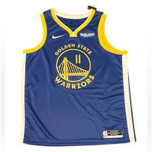NIKE‎ GOLDEN STATE WARRIORS KLAY THOMPSON 11 JERSEY BLUE MEN XL SWINGMEN NWT